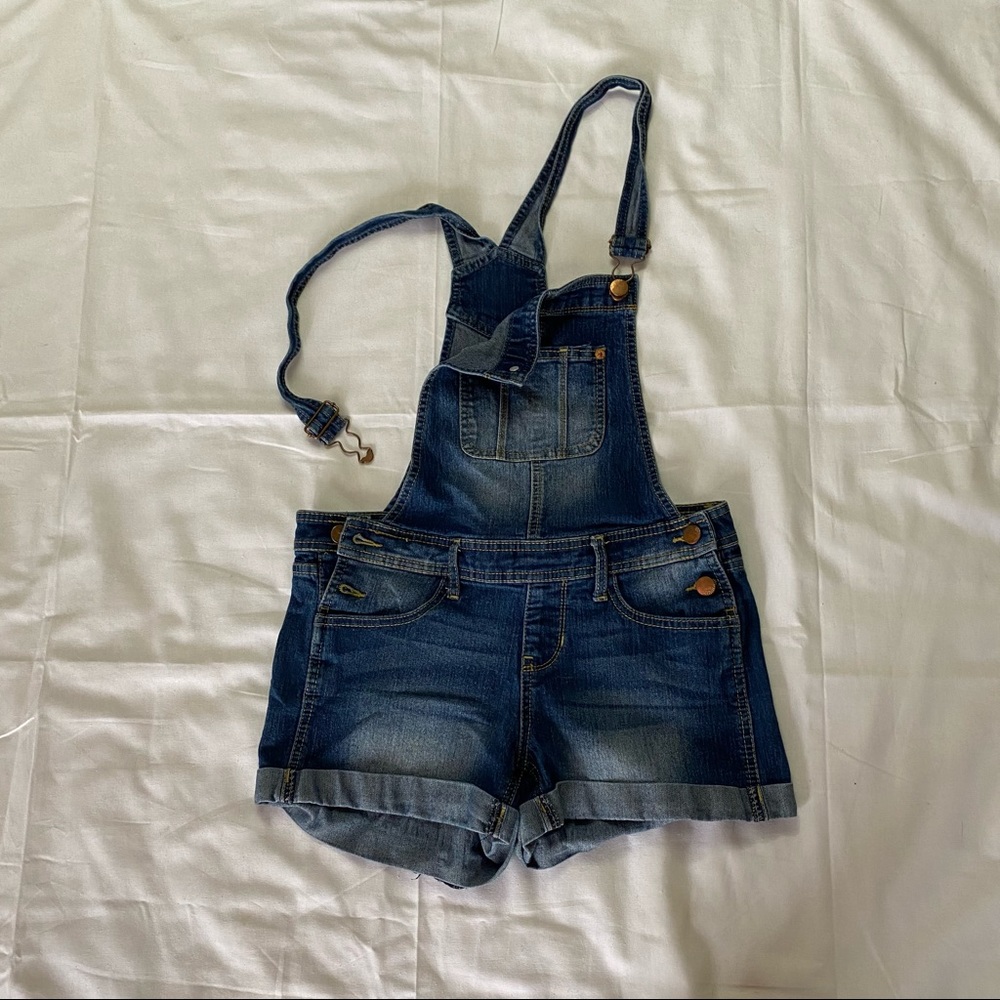 NoBo Overall Denim Shorts
